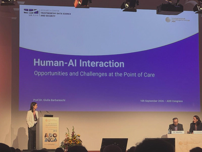 Giulia Barbareschi on human-AI interaction at the point of care.